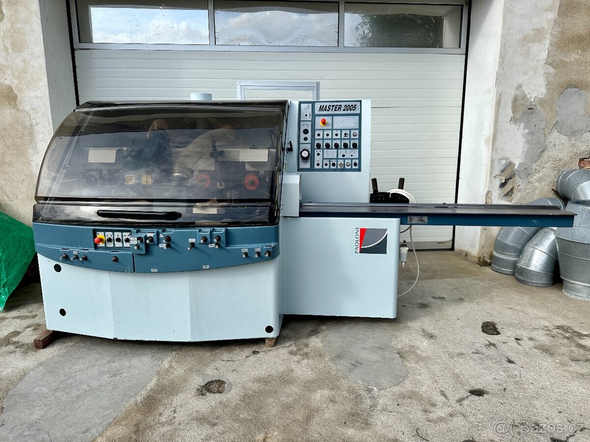 čtyřstranná 5ti vřetenná čtyřstrannka PAOLONI MASTER2005