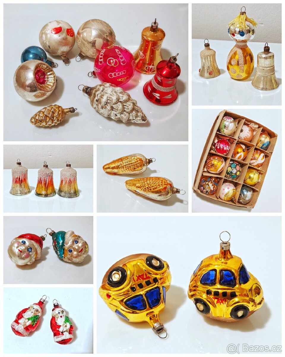 Staré vánoční ozdoby