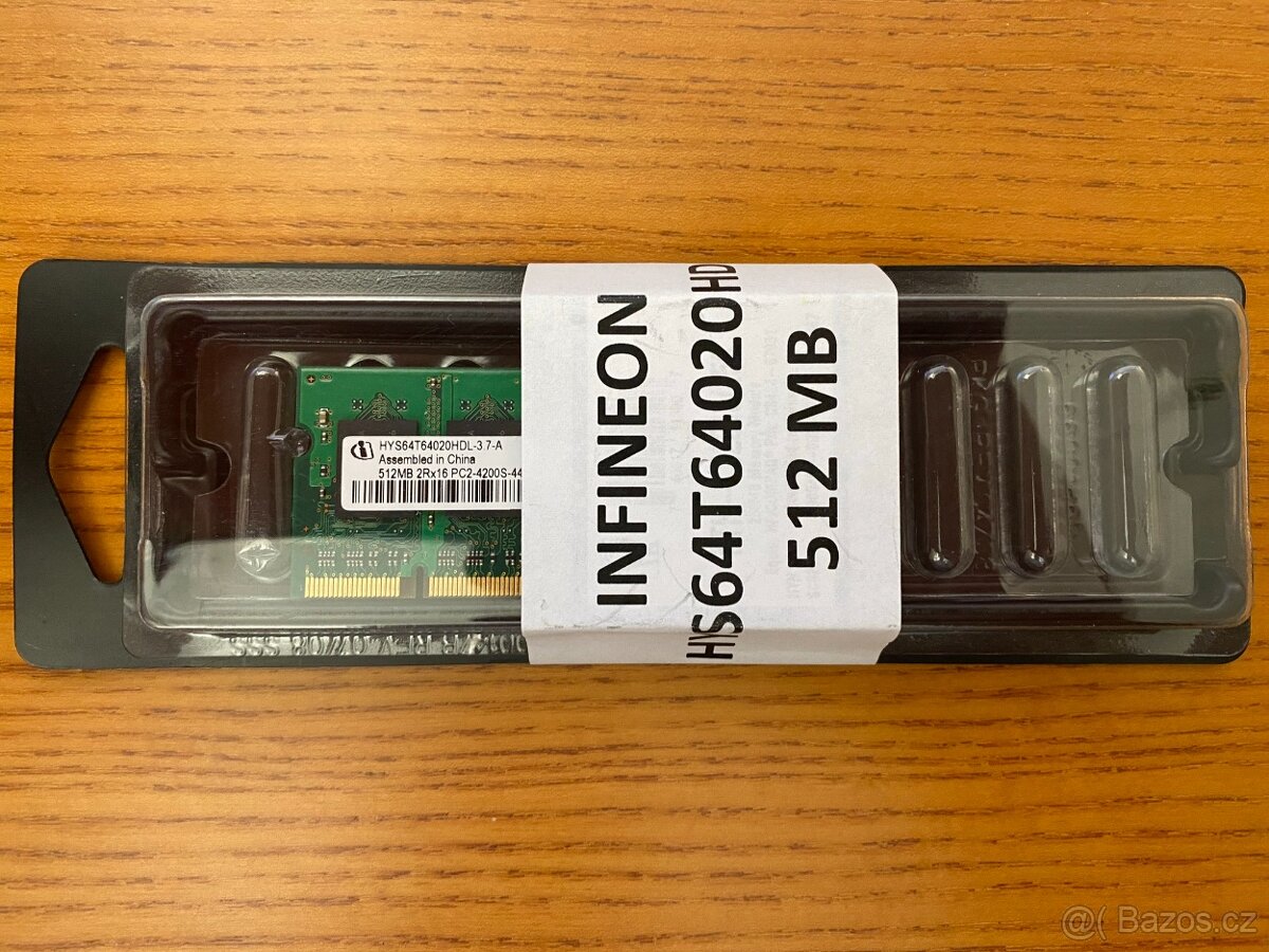 Infineon RAM 512MB SO-DIMM (HYS64T64020HDL)