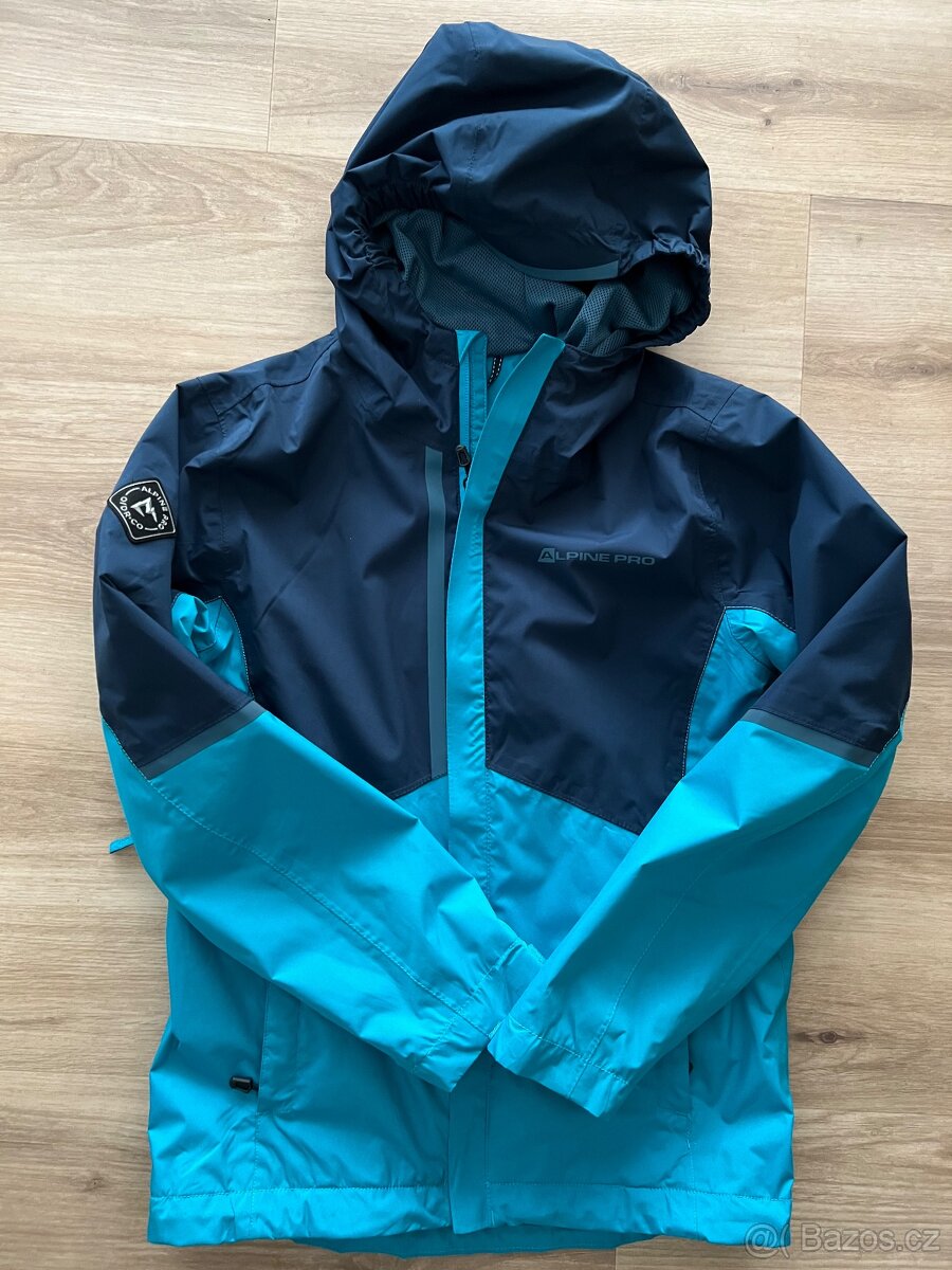 Dětská bunda Alpine Pro nepromokavá vel. 140/146