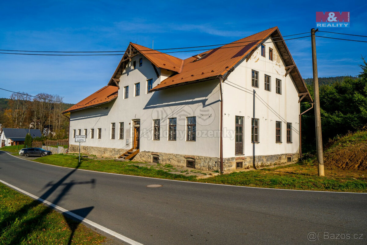 Prodej domu, 910 m2, Zelená Lhota, Nýrsko