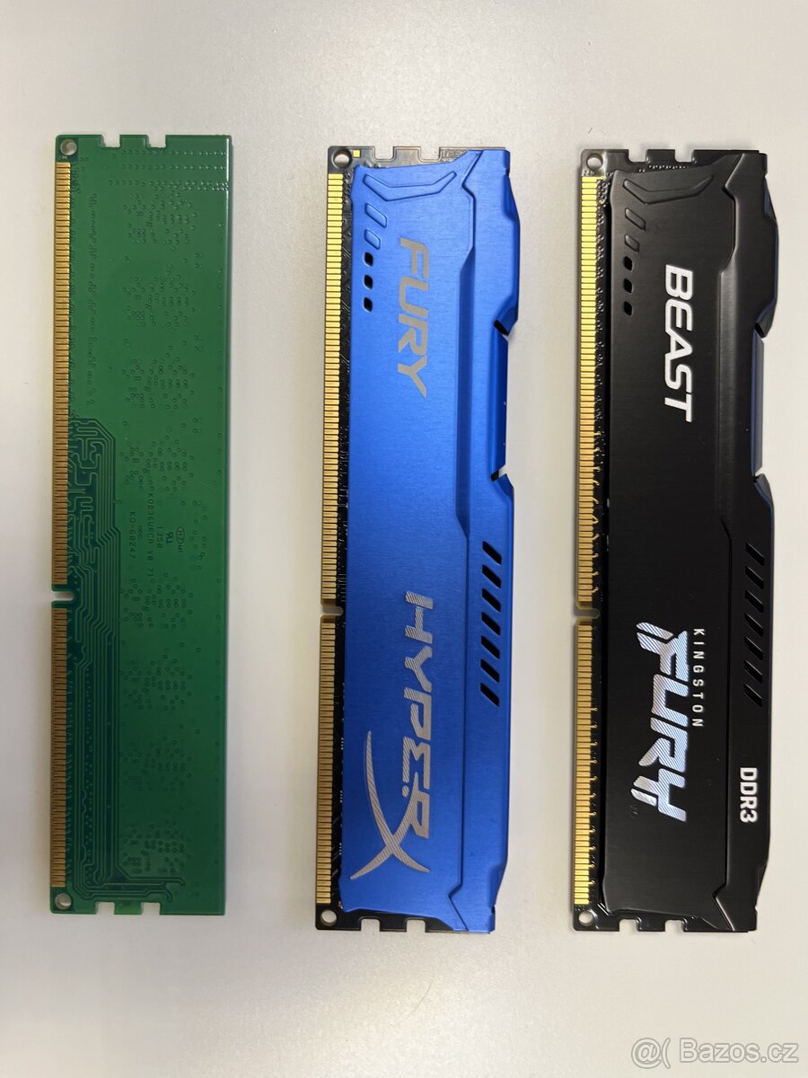 DDR3 RAM (Kingston, Integral) 4gb