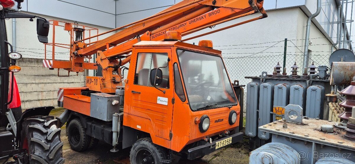Multicar MP10 Plošina - vysokozdvih
