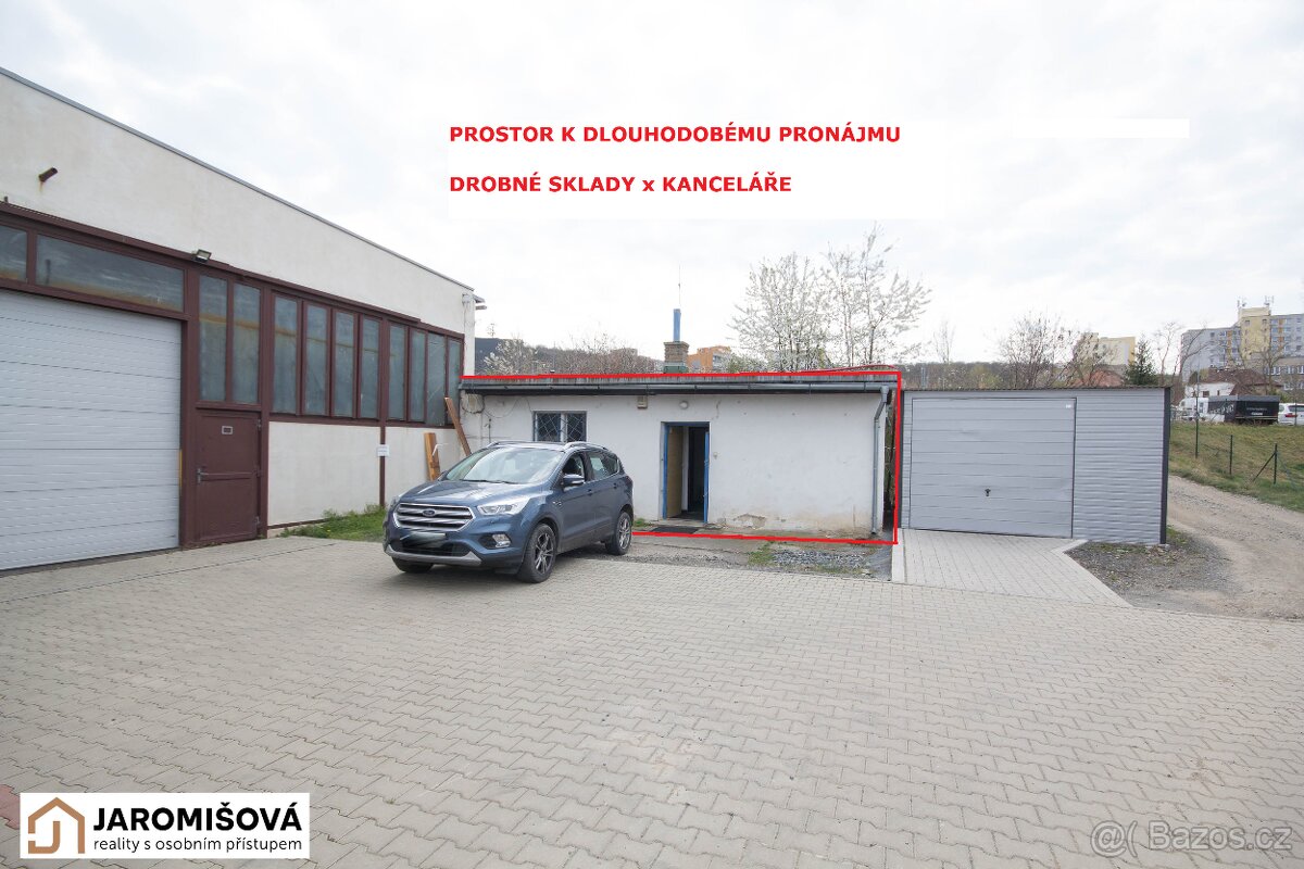 Pronájem skladových nebo kancelářských prostor 83 m2, Praha
