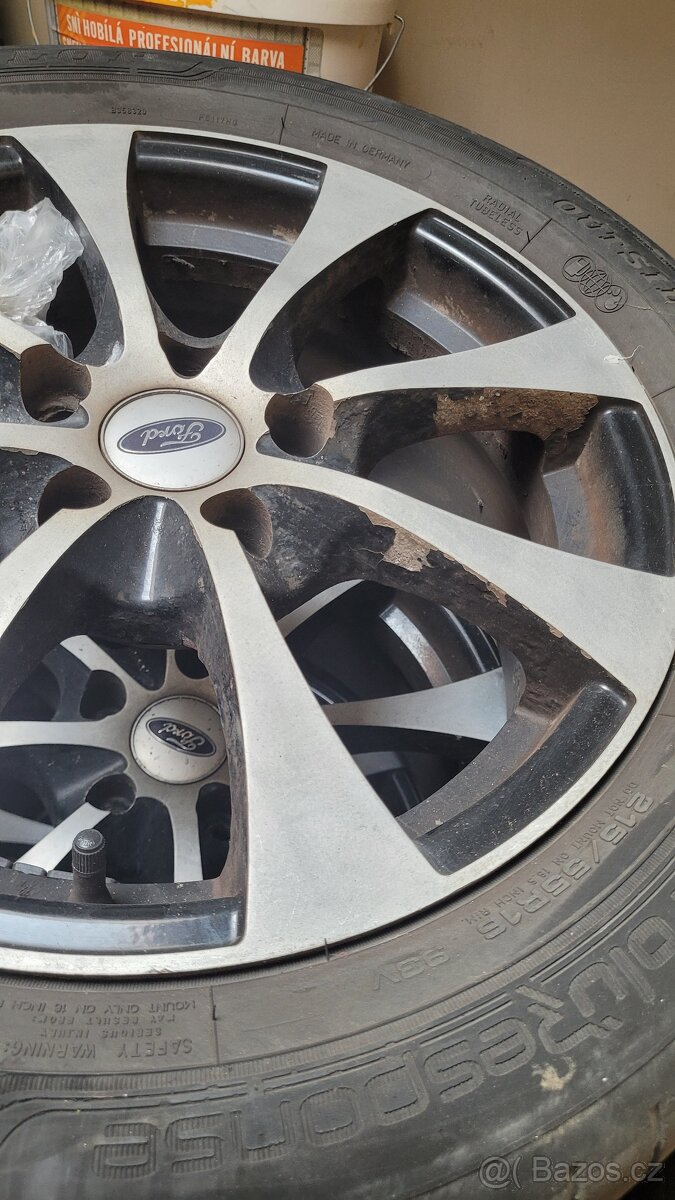 Alu kola včetně pneu, Ford Mondeo Mk4, R.v.2010