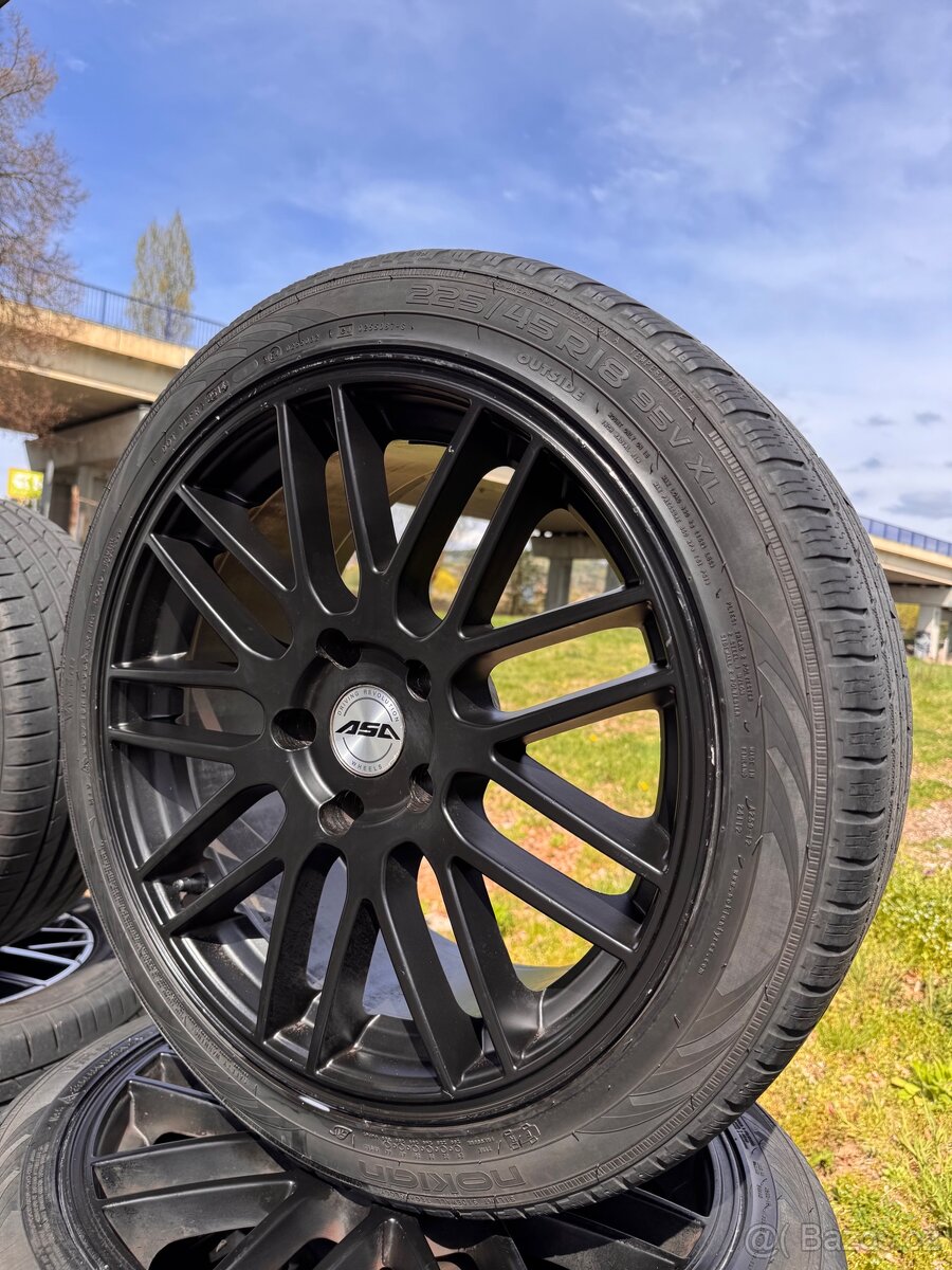 Alu kola 5x120 R18 originál ASA pro BMW SLEVA