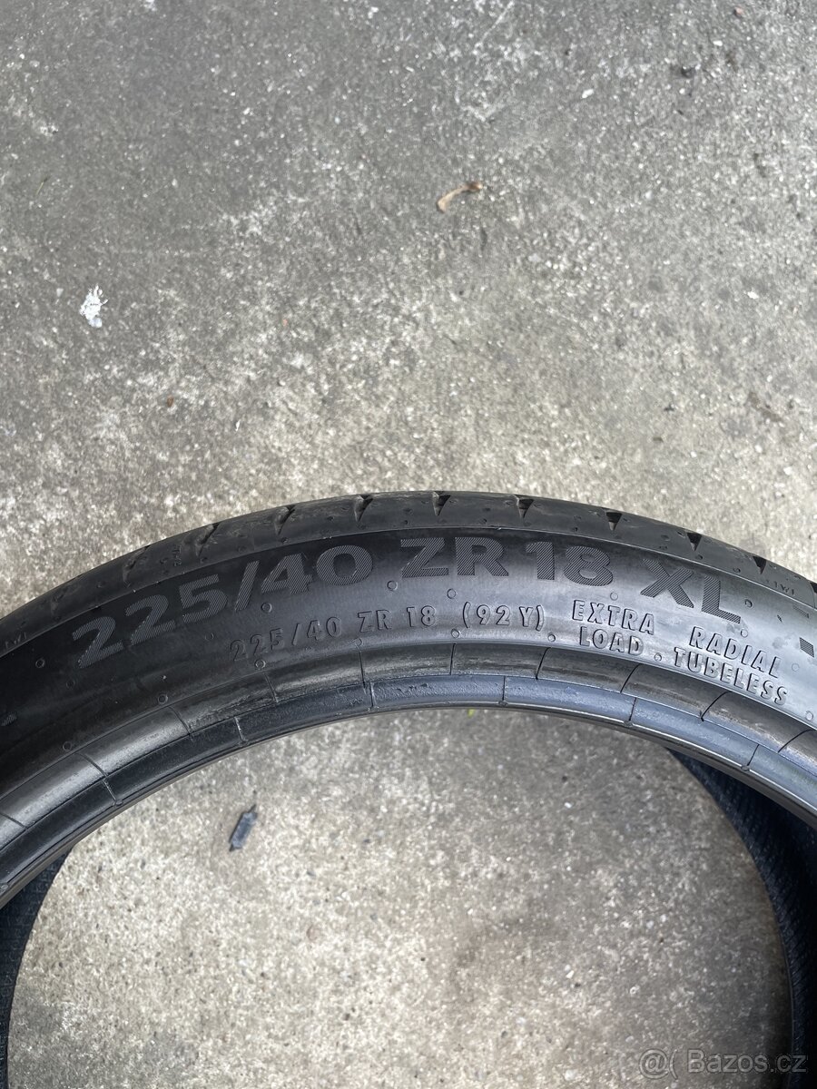 225/40 r18 sportcontact 7 letní