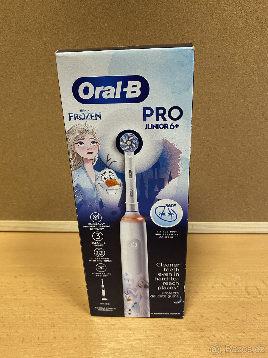 dětský kartáček Oral-B Pro 3 Junior Frozen /NOVÝ/