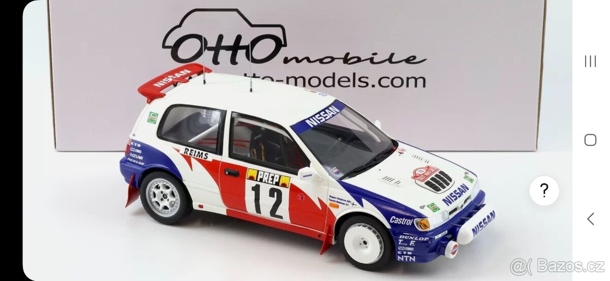 Nissan Sunny gtr rally 1:18 ottomobile