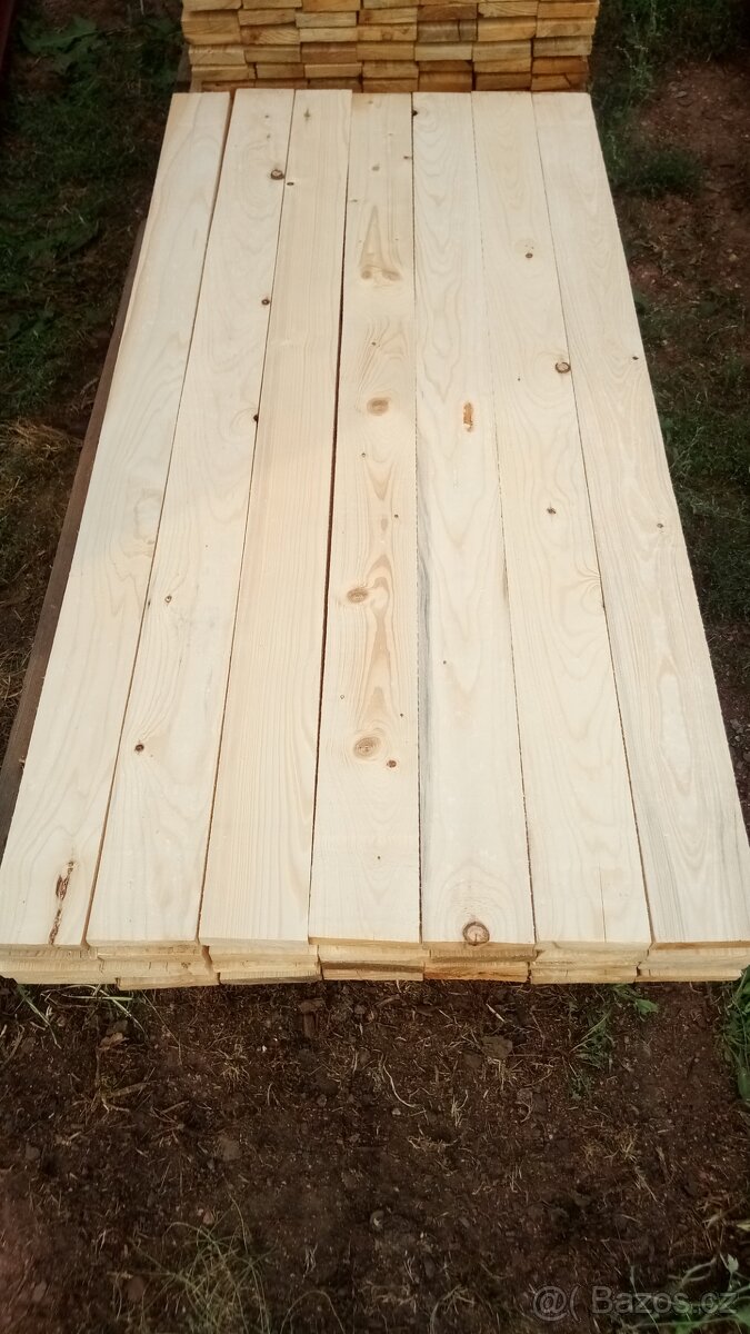 Hoblovaná prkna 100x20x1500mm