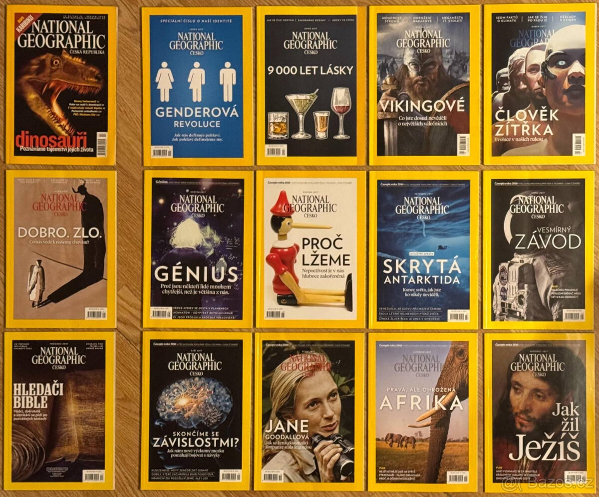 National Geographic 2017+ (15 čísel)