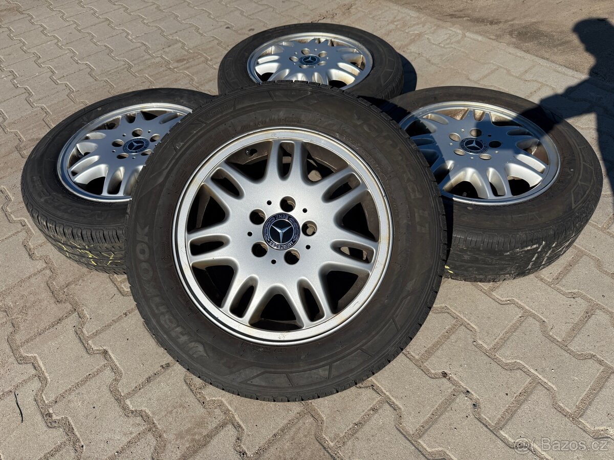 4x al kola 5x112 16 + pneu letní 205/65 R16C