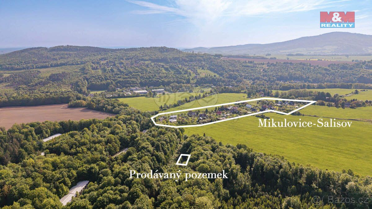 Prodej pozemku k bydlení, 991 m2, Mikulovice