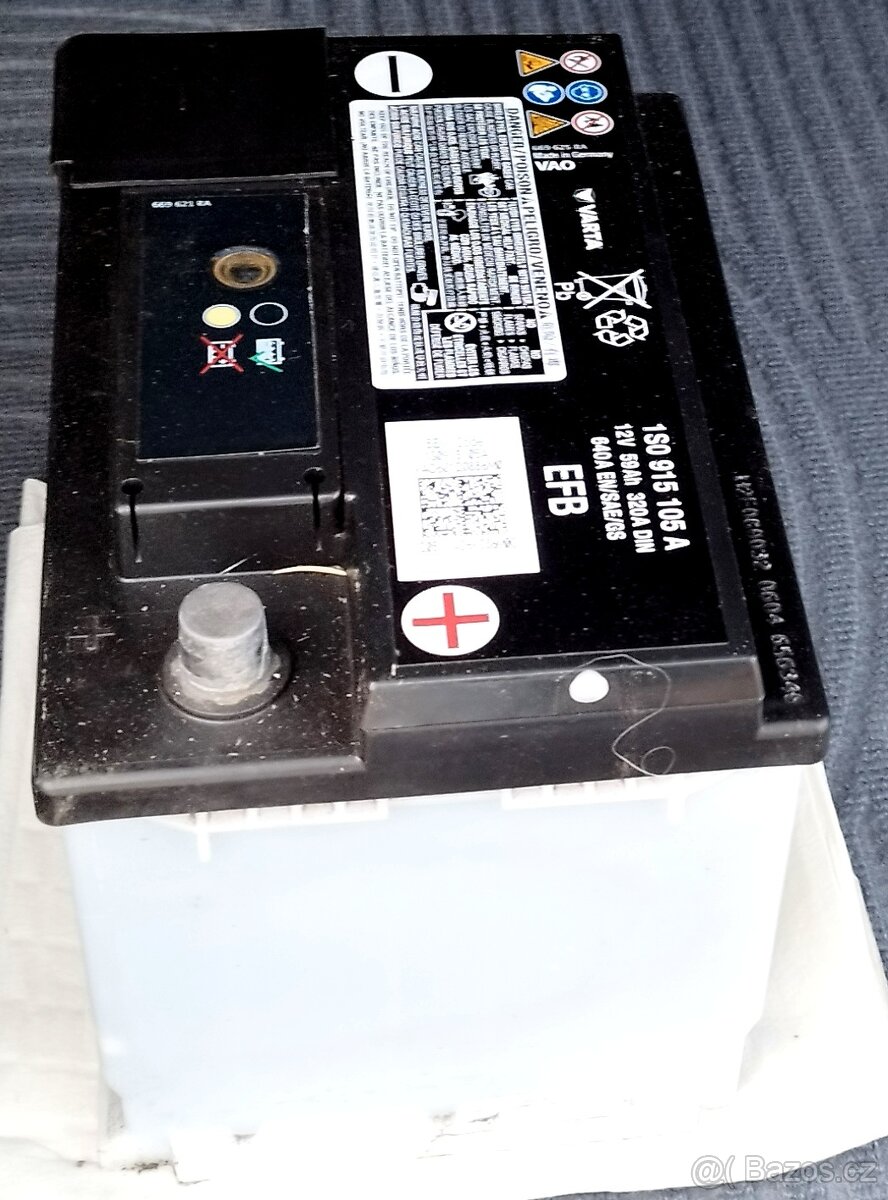 START - STOP - autobaterie EFB Varta 59Ah 320A.