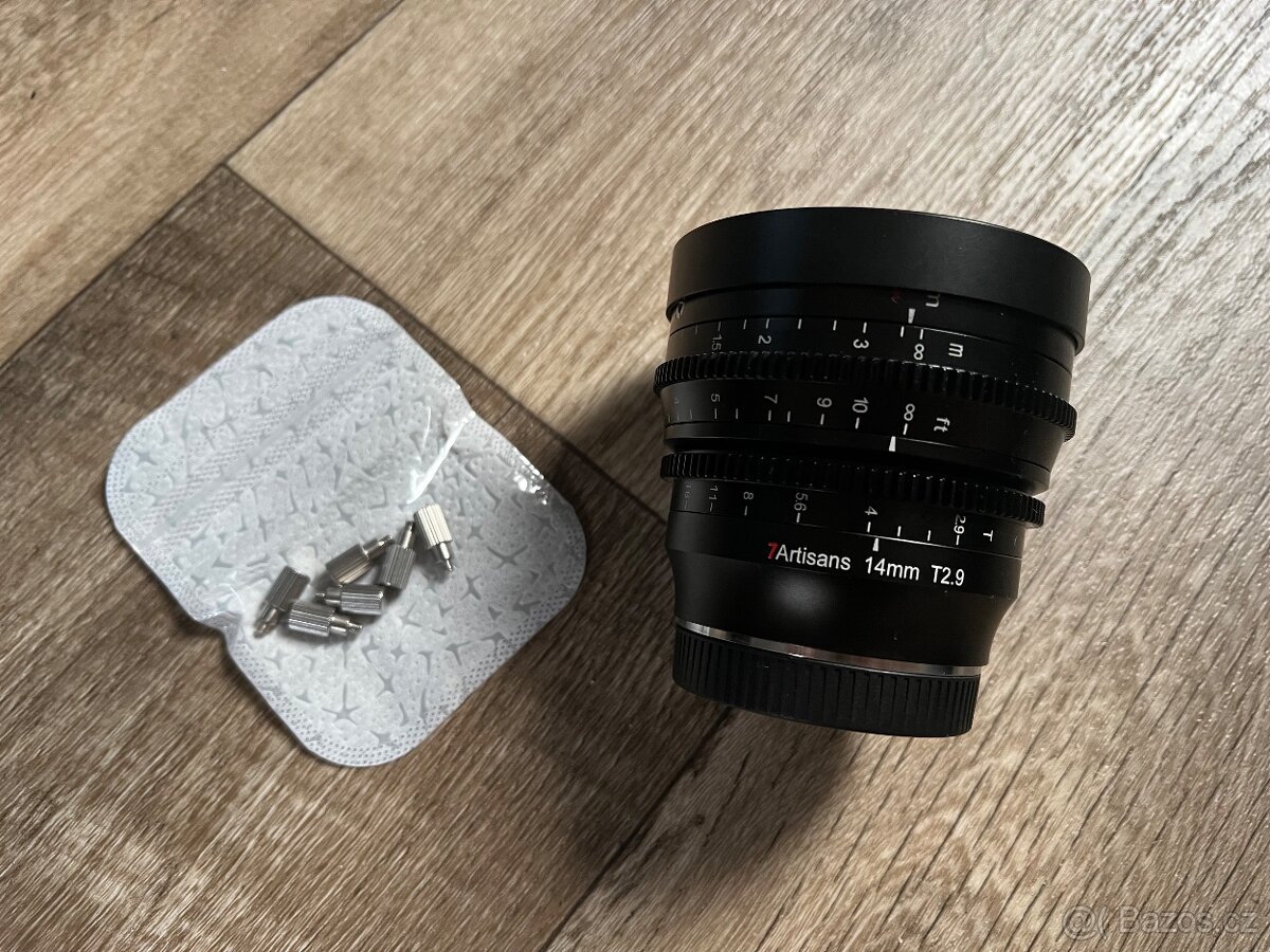 Cinema objektiv 7Artisans Spectrum 14mm T2.9 pro Nikon Z