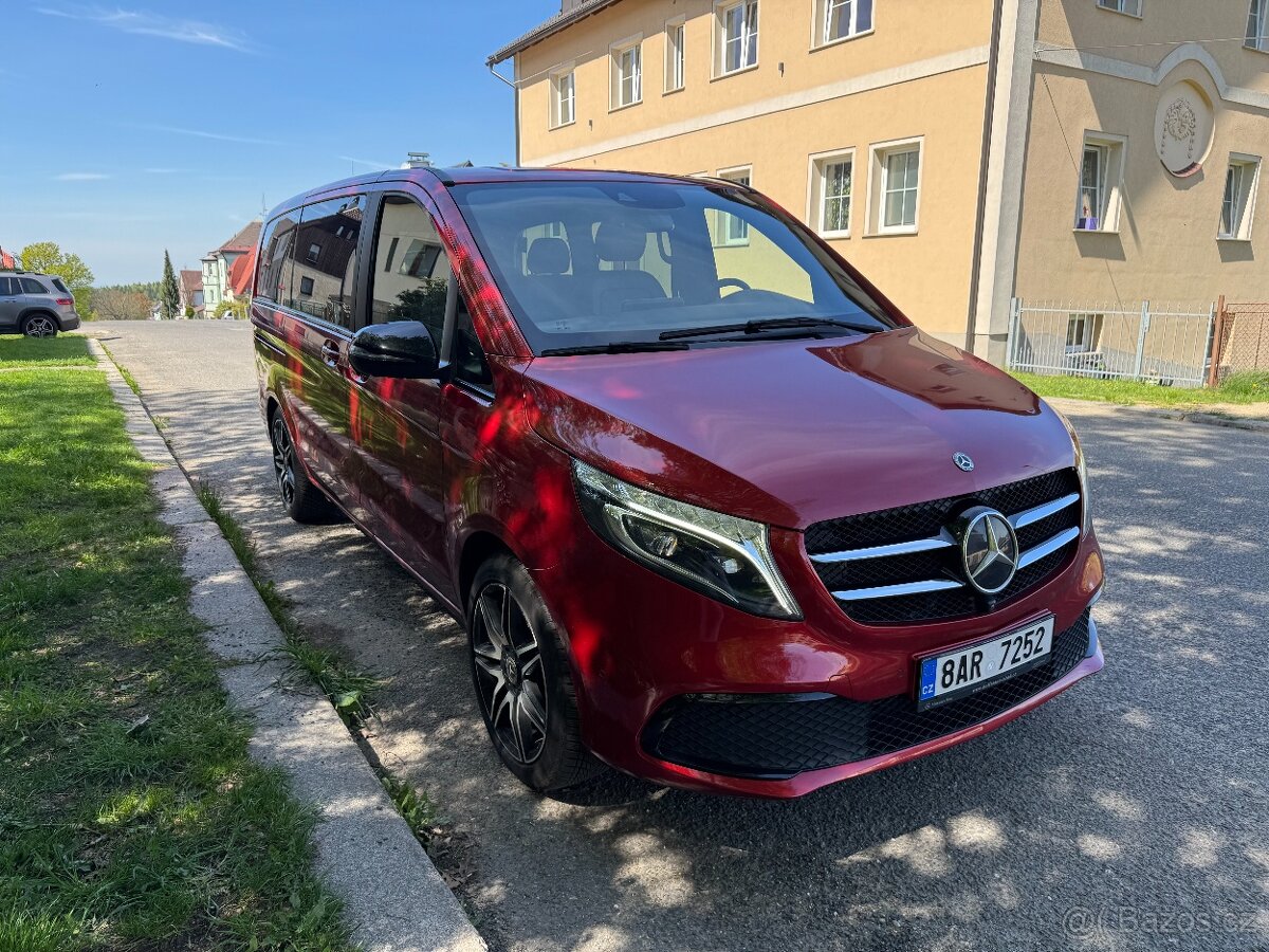 Mercedes-Benz V300d, 4MATIC, provoz 4/21, najeto 73.xxx km