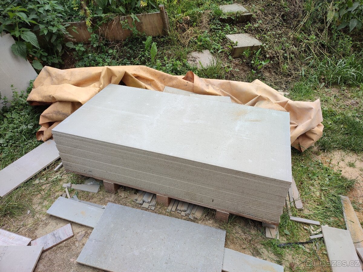 Cetris 12mm. rozměr 1250x620 mm - 16Ks