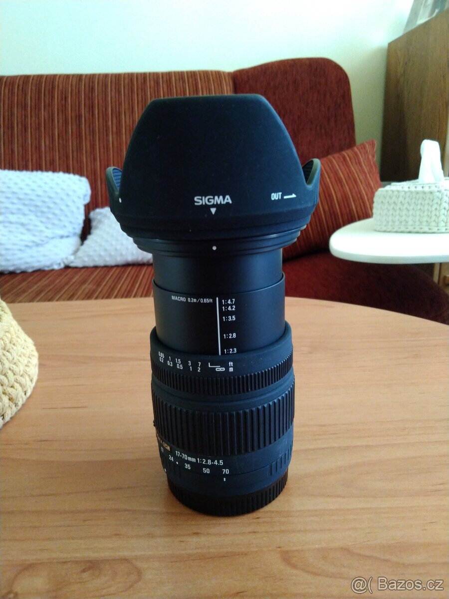 Sigma DC 2.8 17-70 pro Canon EF/EF-S