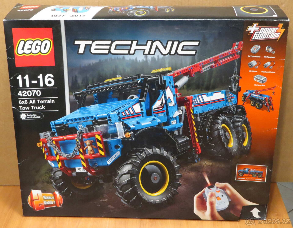 Lego Technic 42070-Terénní odtahový vůz 6x6