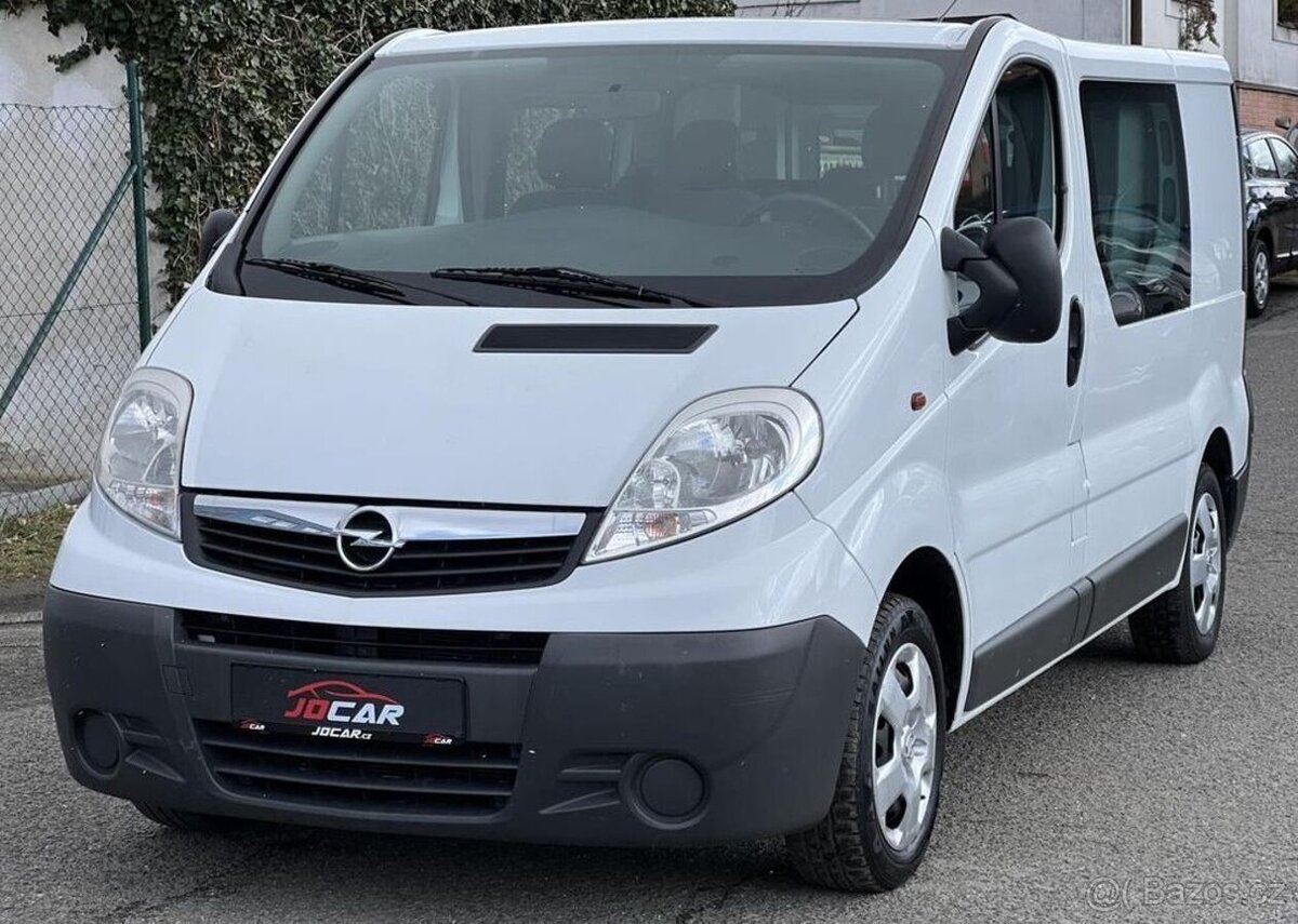 Opel Vivaro 2.0CDTi 6MÍST L1H1 ČR odp.DPH manuál 84 kw