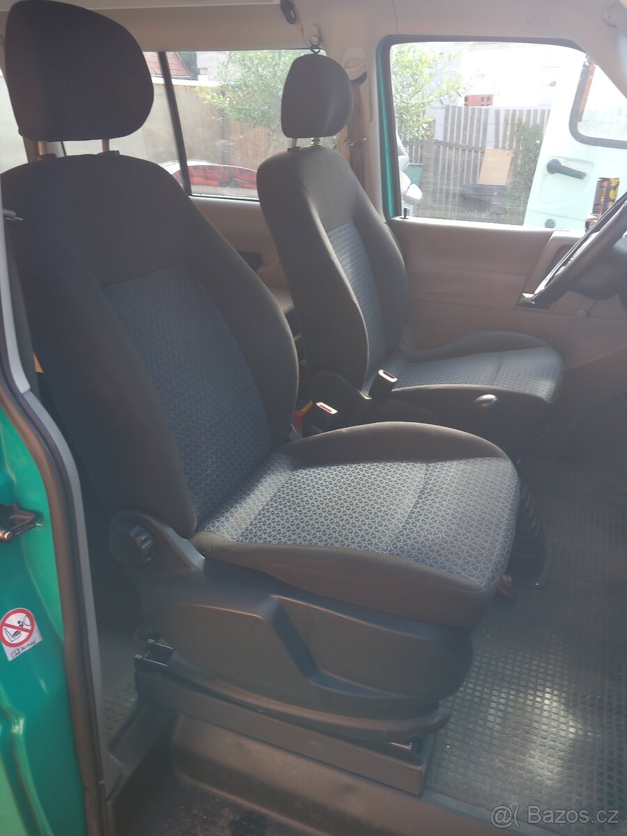 vw t4 sedačky sedadla sedačka
