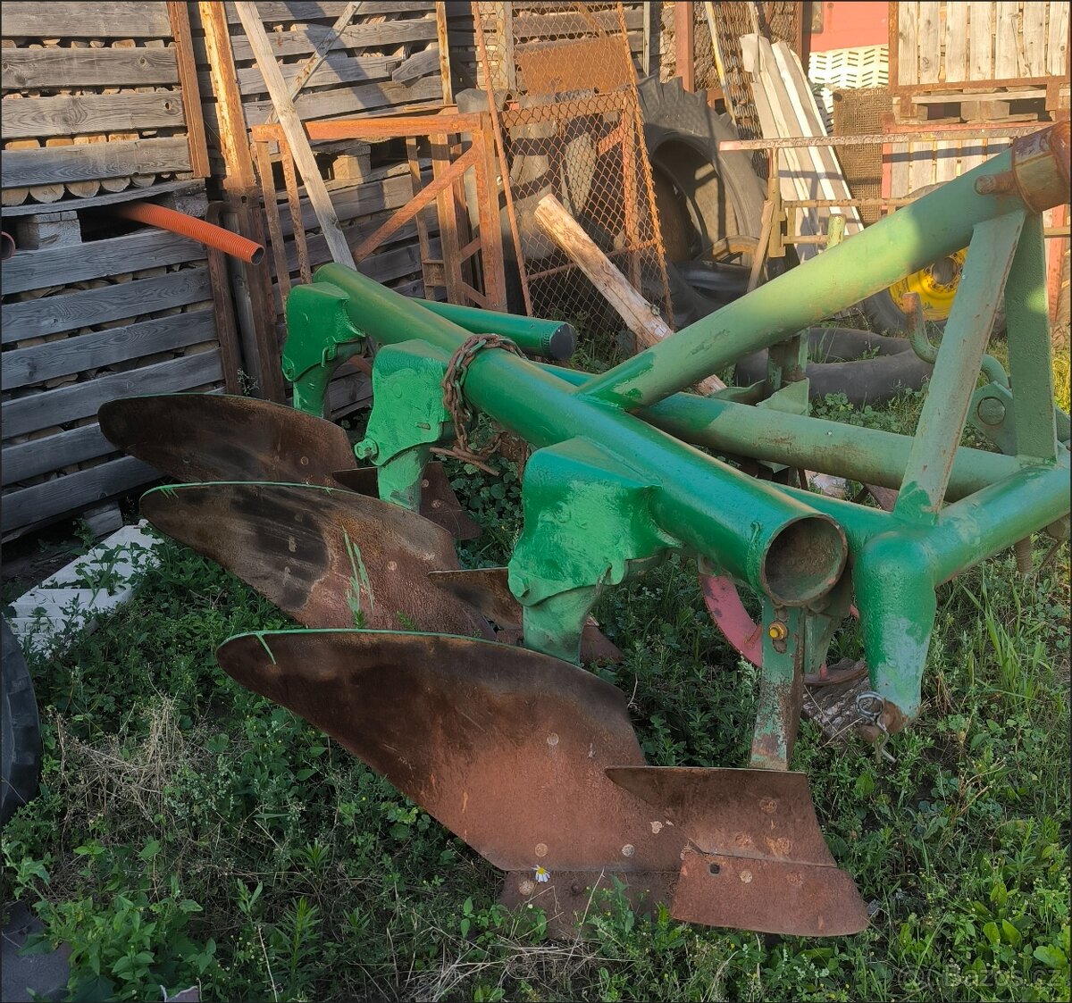 Roudnický trubkový pluh PN35
