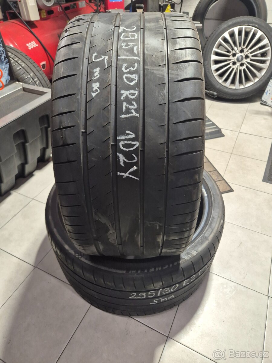 2ks MICHELIN 295/30 R 21 PILOT SPORT 4 S 102Y XL