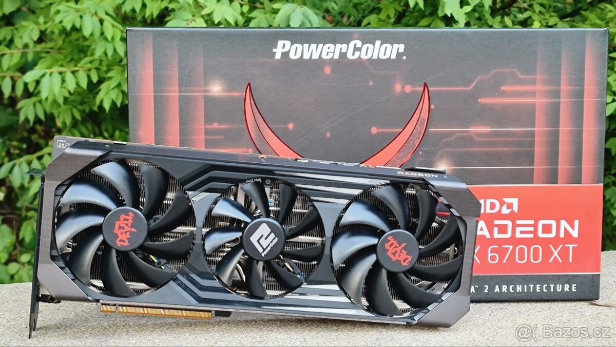 Grafická karta PowerColor Radeon RX 6700 XT Red Devil 12GB