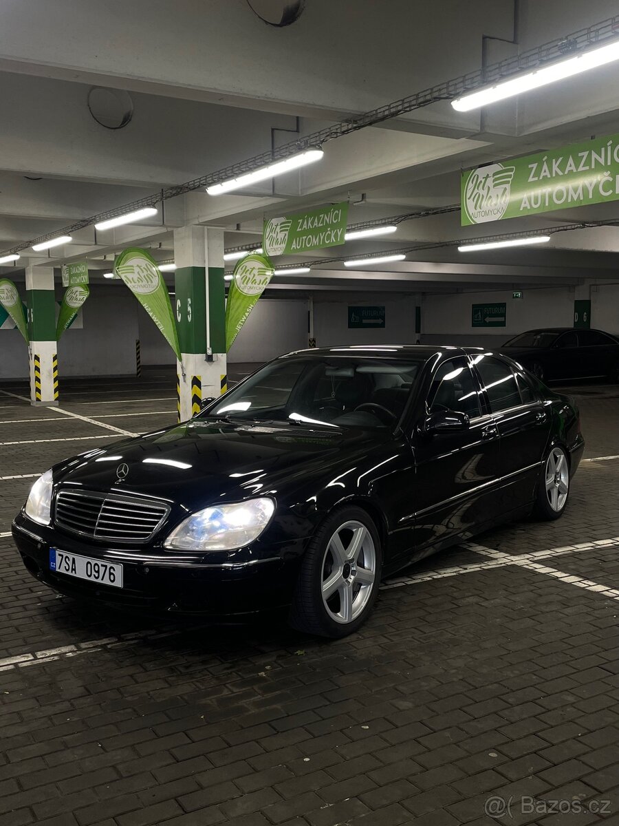 Mercedes W220 320 CDI – luxusní výbava, Brno, dohoda možná
