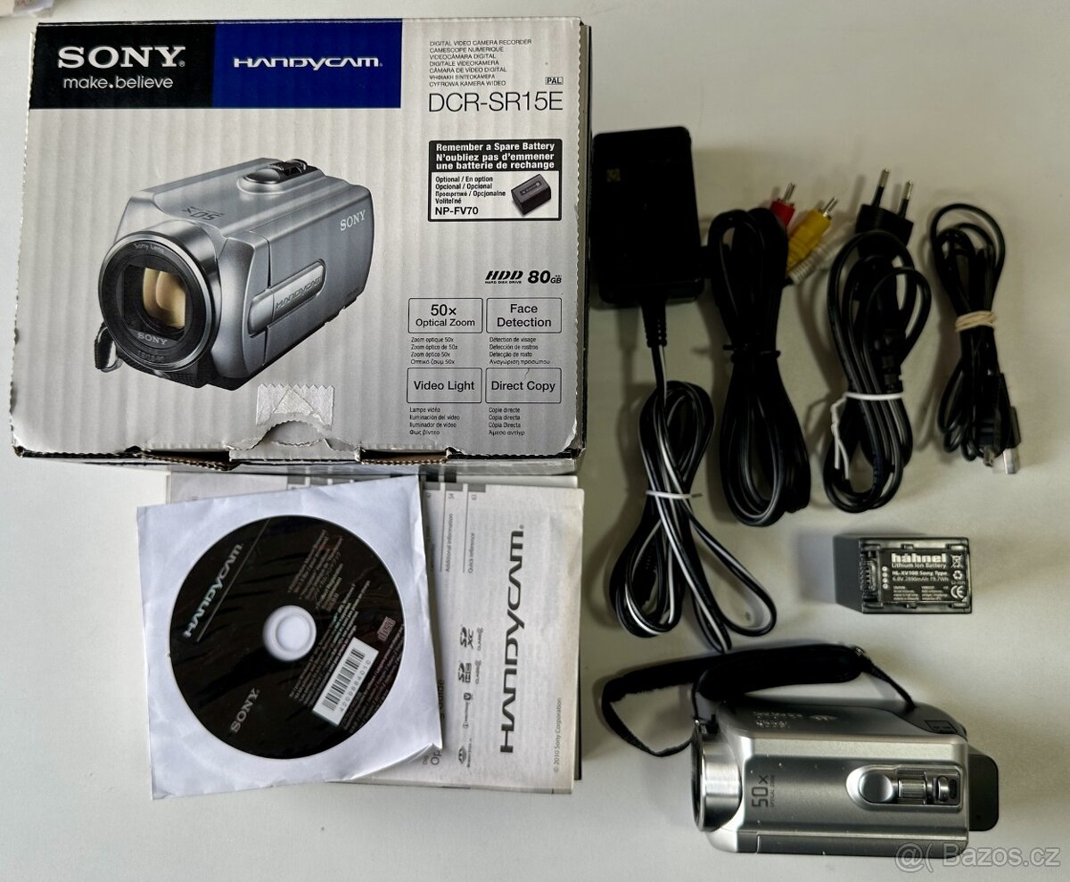 Videokamera Sony DCR-SR15E