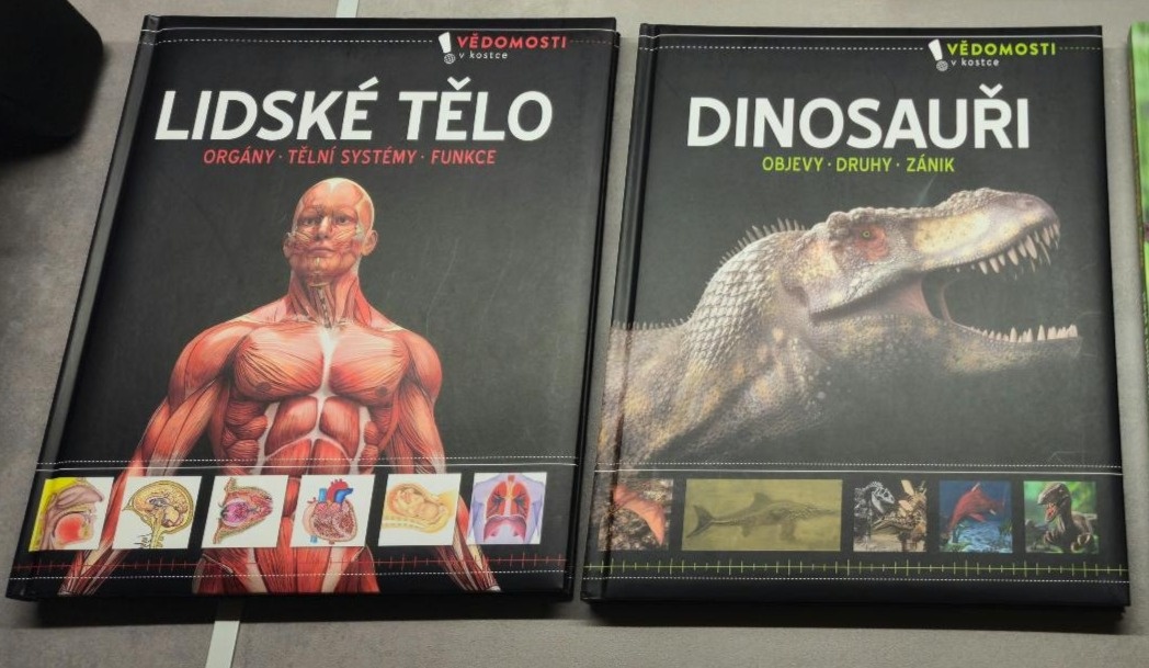 Vědomosti v Kostce (Dinosauři, Lidské Tělo )