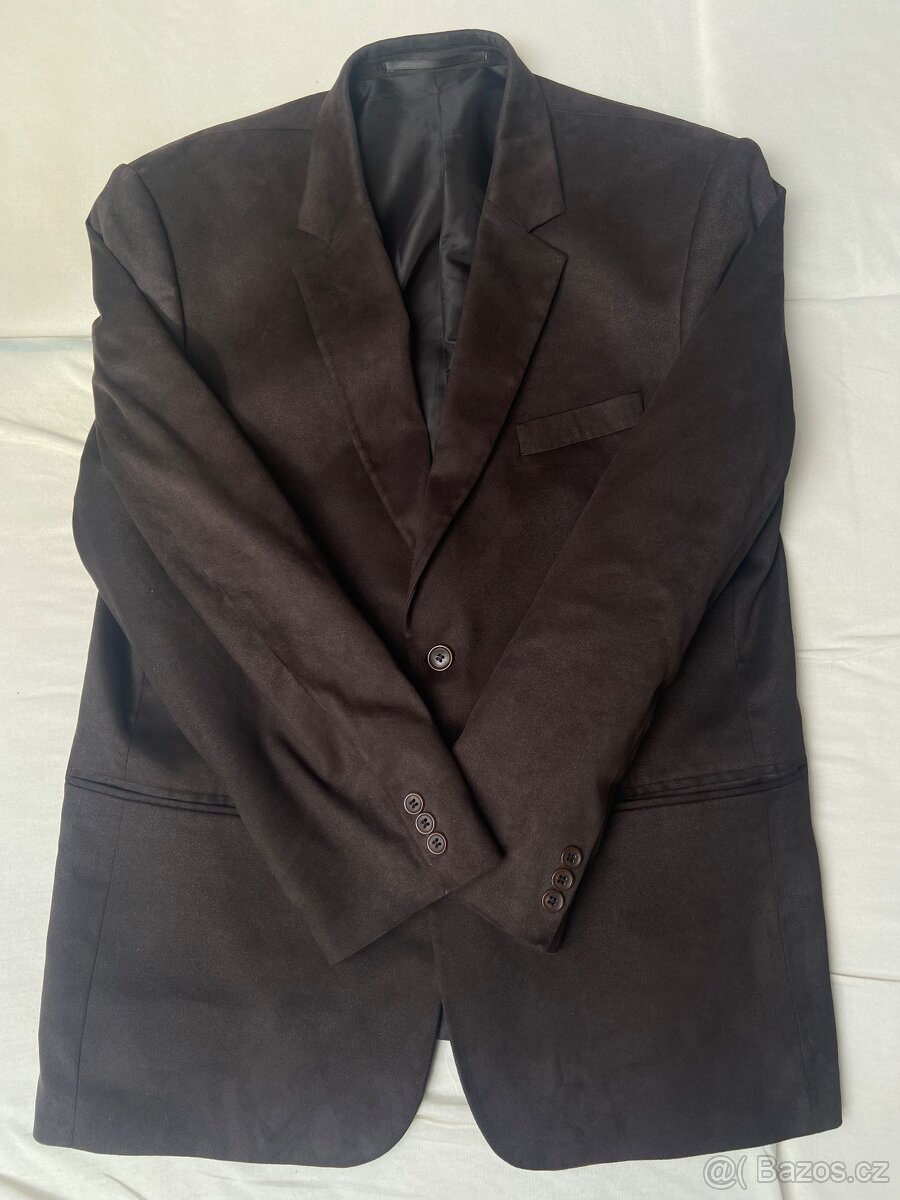 Semišové hnědé sako (Koutný)