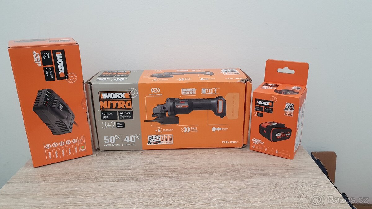 Aku flexa - na kotouč 125mm