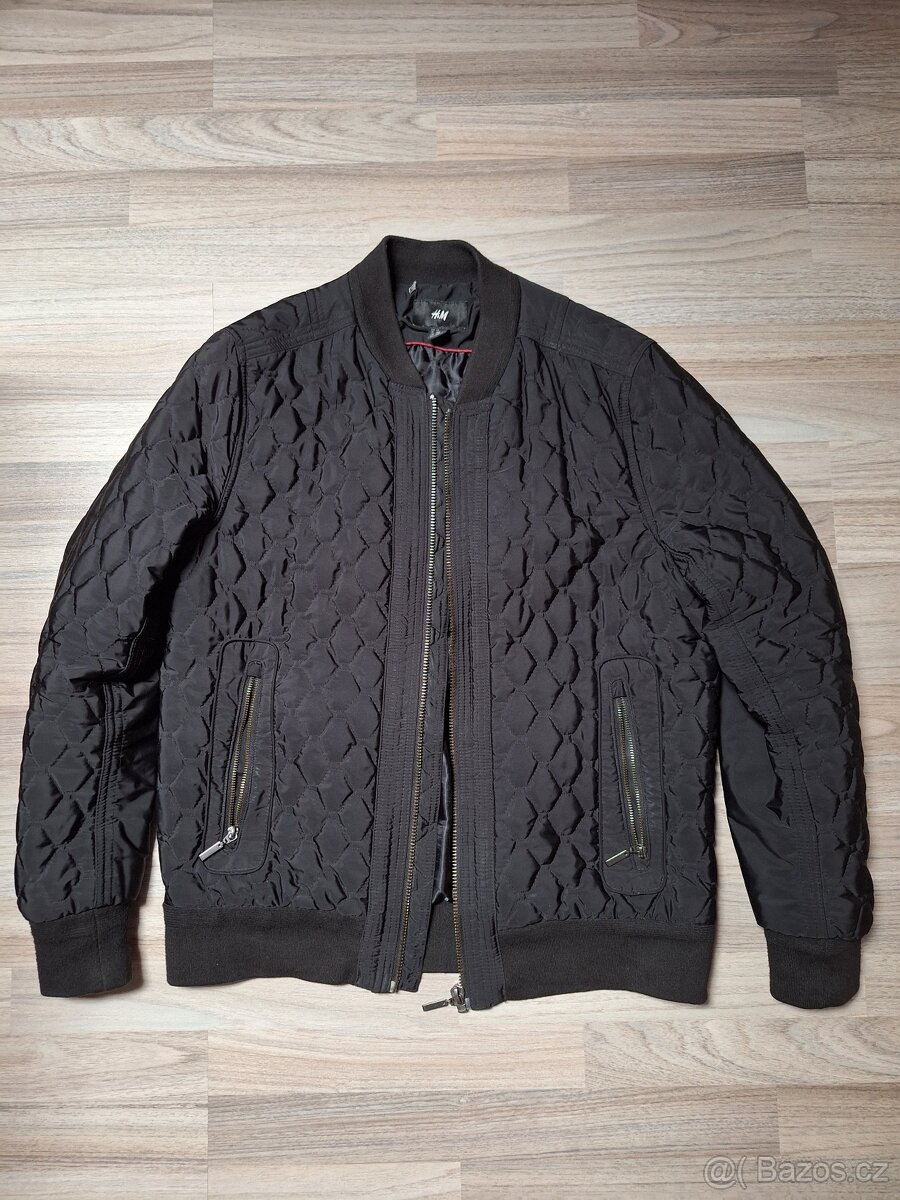 Pánská prošívaná bunda bomber zn. H&M