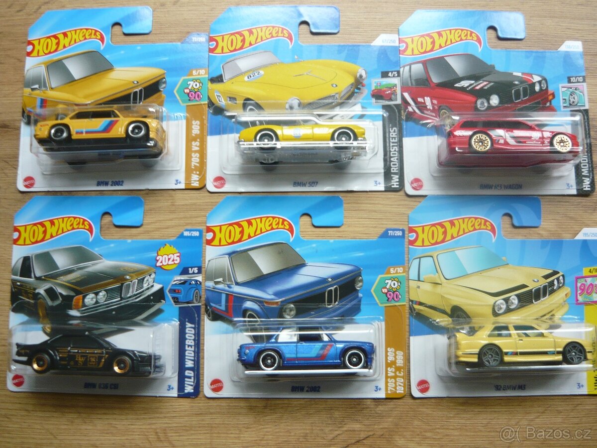 AUTÍČKA HOT WHEELS