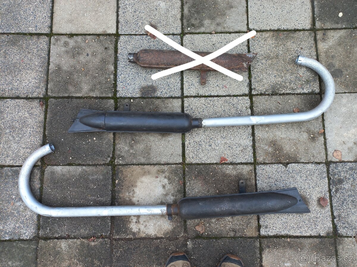 ČZ Předvalečná - Výfuky