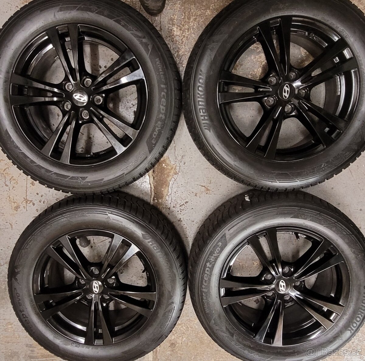 Hyundai Tucson ,alu 17',zimní set,Hankook,TPMS