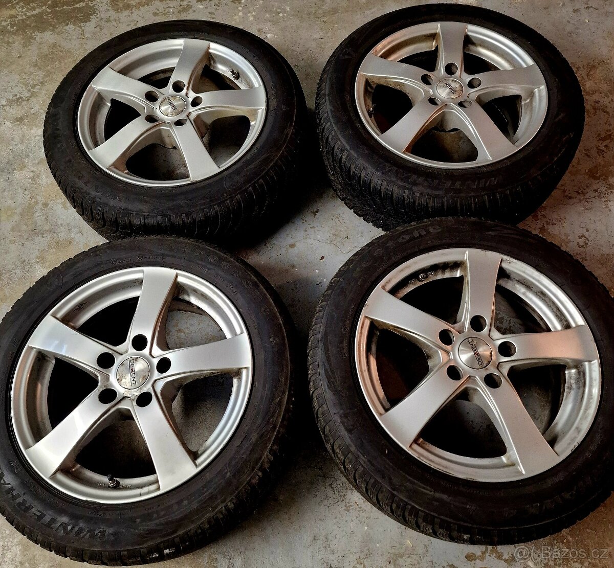 205/55R16 KOMPLETNÍ ZIMNÍ PNEU S ALU DISKY