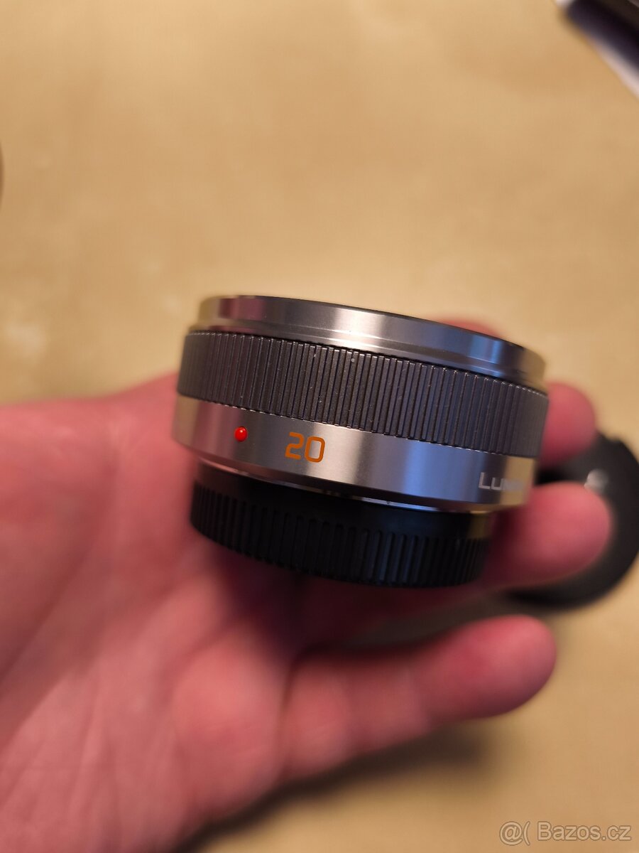 Panasonic Lumix G 20mm F1.7 II Silver