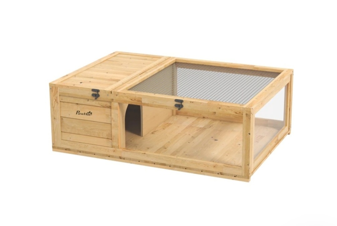 Dřevěný domek pro želvy