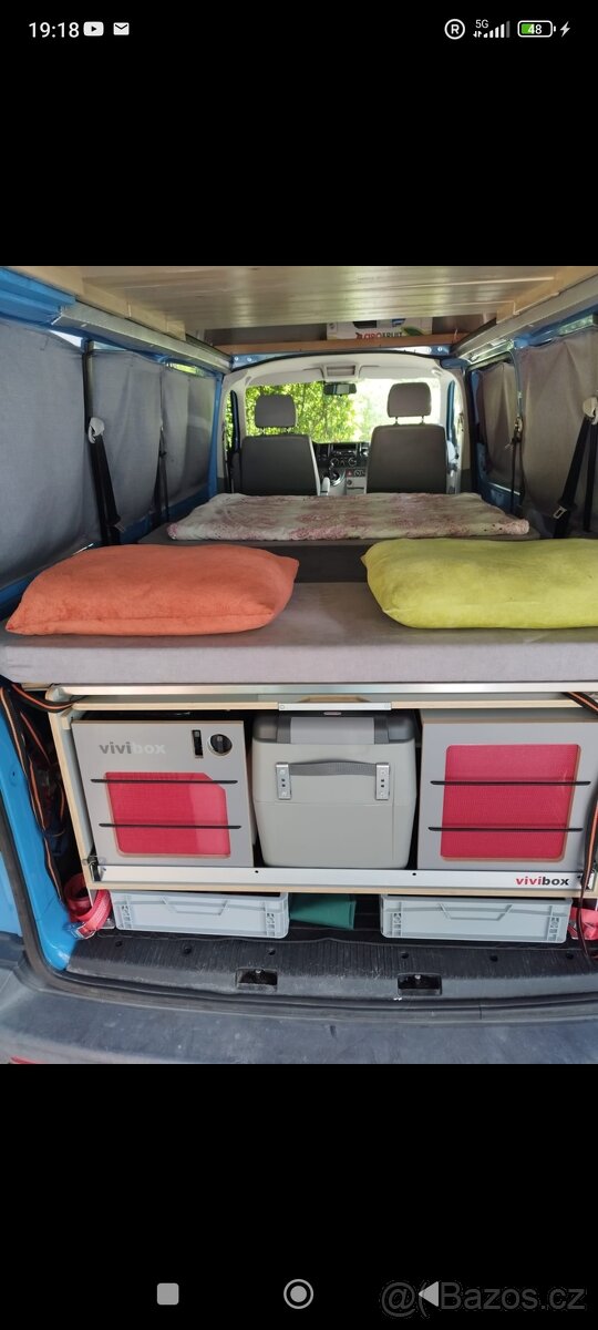vestavba Vivi box do dodávek VW,MB a pod. + aku Varta