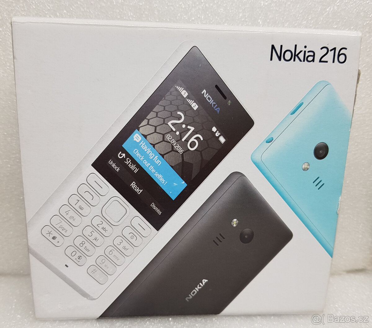 Nokia 216 Dual SIM černý