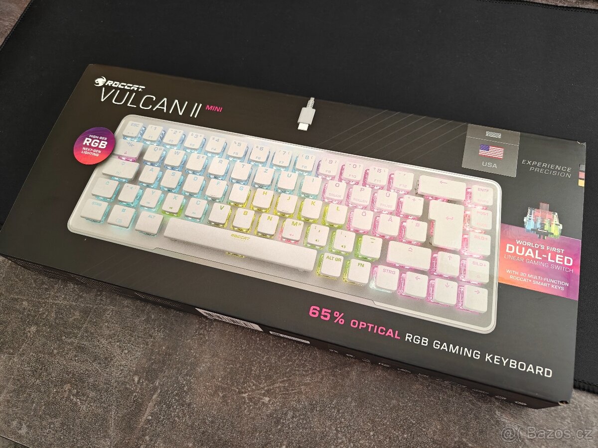 klávesnice ROCCAT Vulcan II Mini White (v záruke)