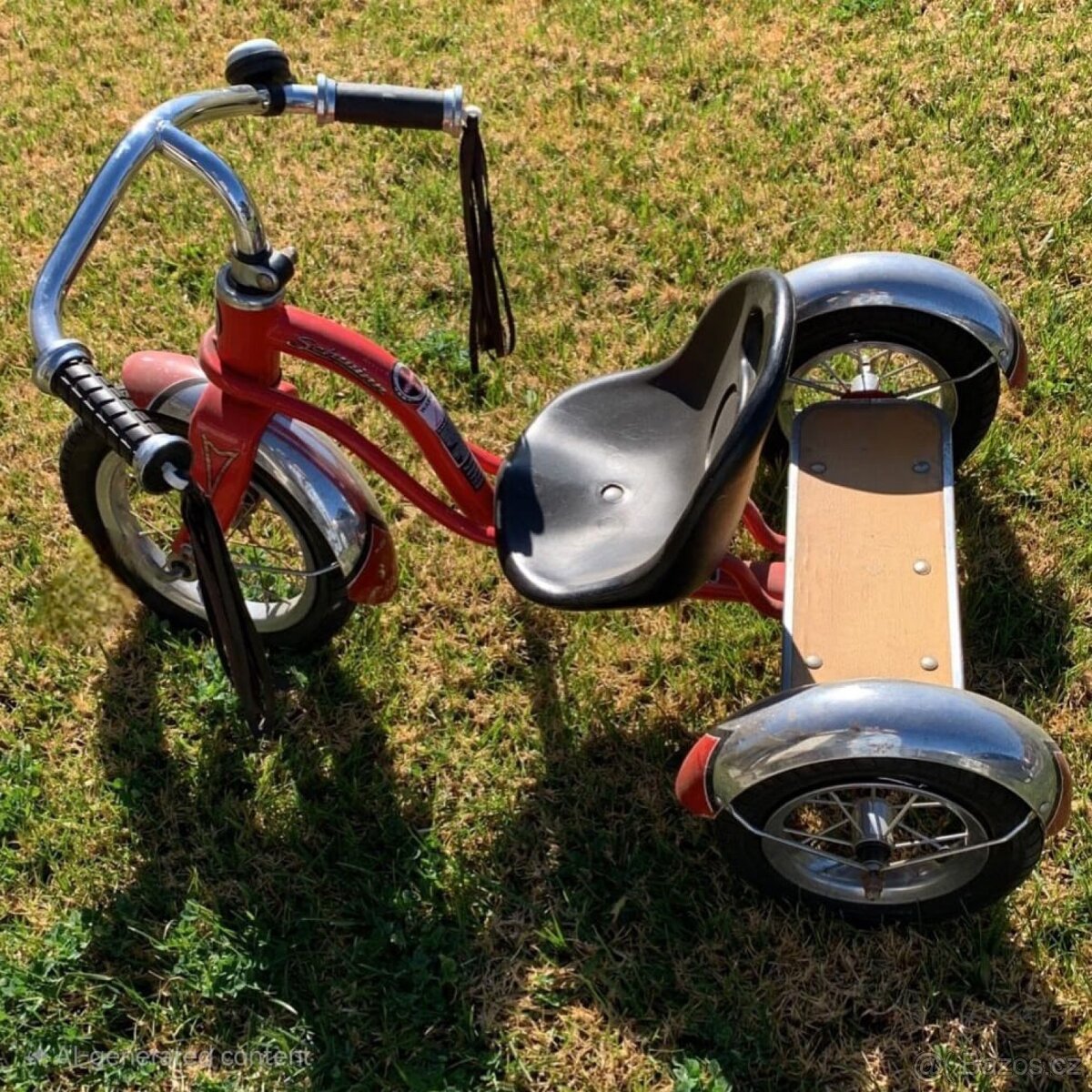 Dětská tříkolka KIDDO (červená)