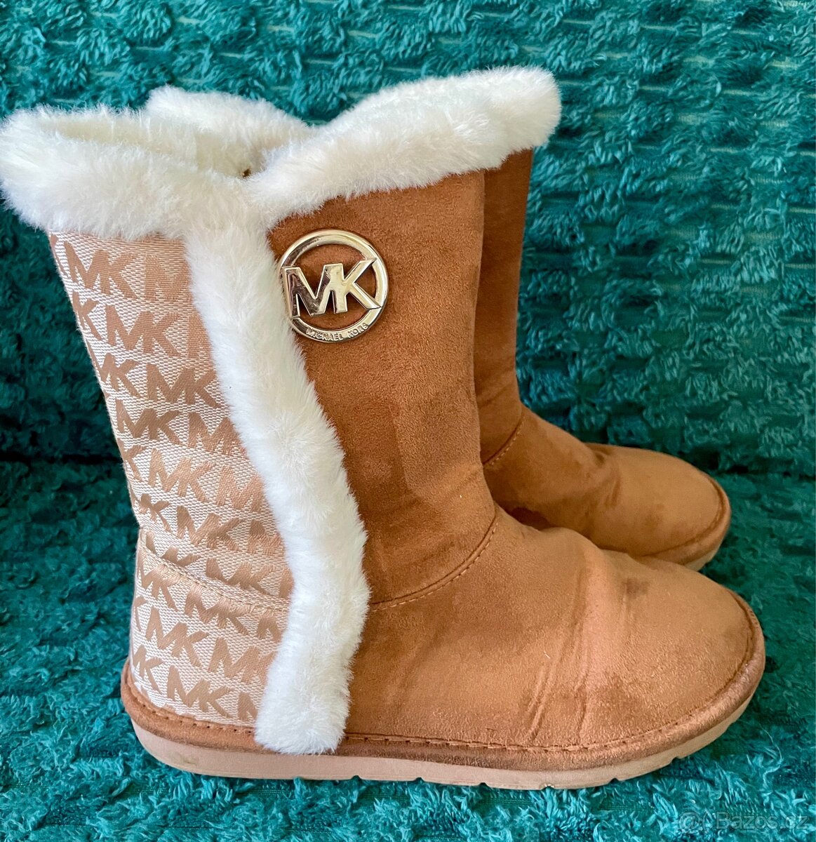 Dívčí kozačko/válenky Michael Kors vel. 34 top stav