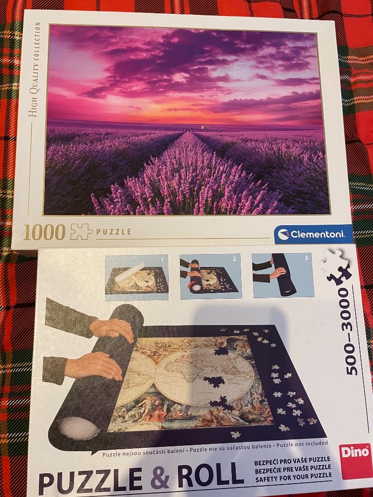 Puzzle Provence nikdy nestavěné + nikdy nepoužitá podložka