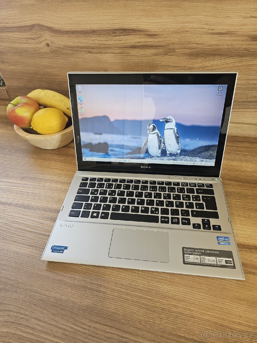 NOTEBOOK SONY VAIO SVT131A11M 13.3'' I5-3317U 8GB 128GB SS
