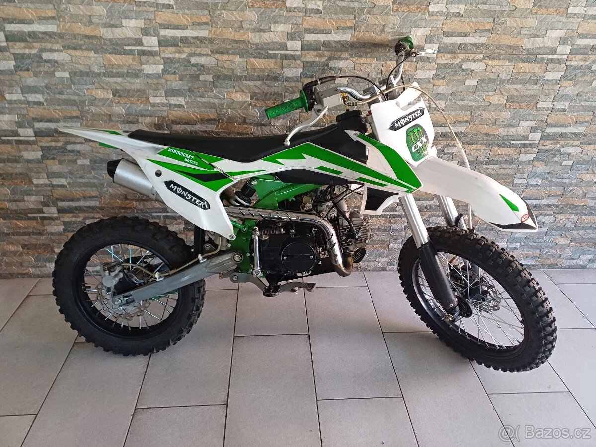Pitbike Monirocket 125 Monster,kola 17/14