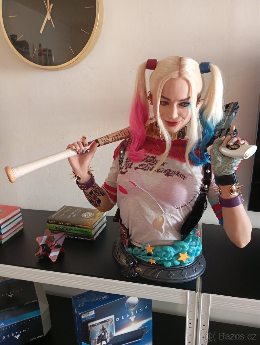 Harley Quinn Life size busta Infinity Studio