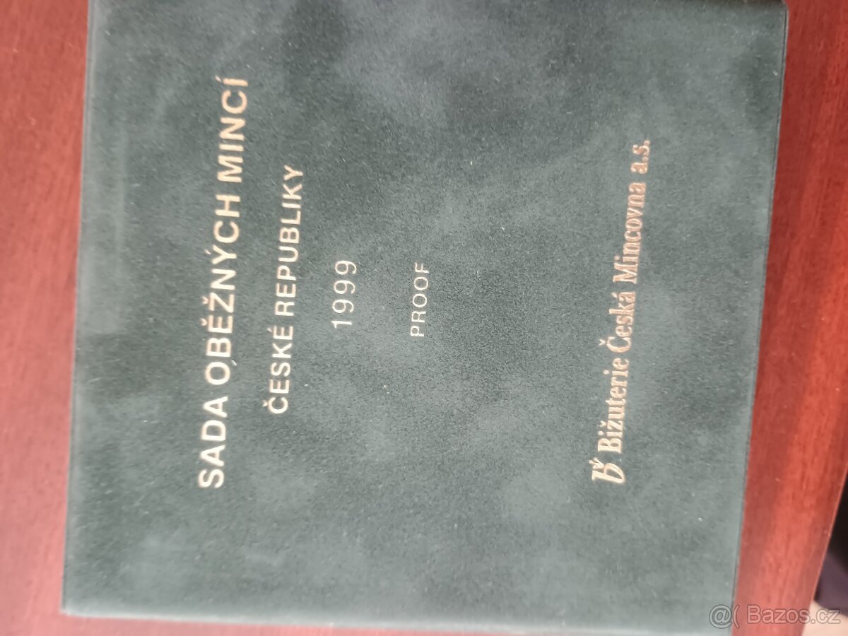 Sada oběžných mincí 1999 Proof semiš